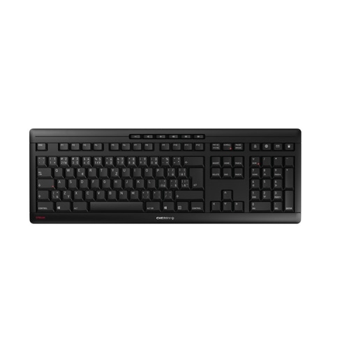 CHERRY Stream Wireless keyboard RF Wireless + USB QWERTZ Czech Black
