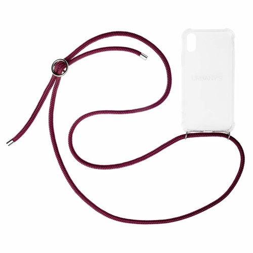 Urbany's Red Wine mobile phone case 17 cm (6.7) Cover Transparent