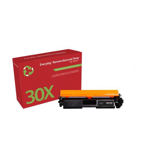 Everyday Remanufactured Toner replaces HP 30X (CF230X), High Capacity