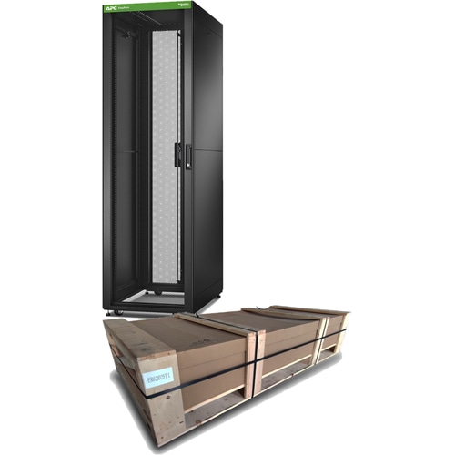 APC Easy Rack 600mm/42U/1000mm , with Roof, Side panel Freestanding rack Black
