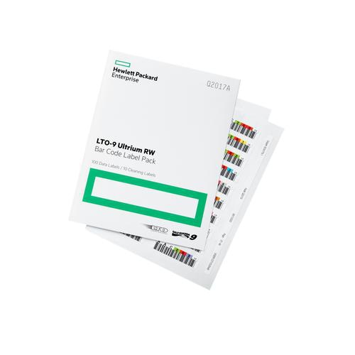Hewlett Packard Enterprise Q2017A barcode label Multicolour