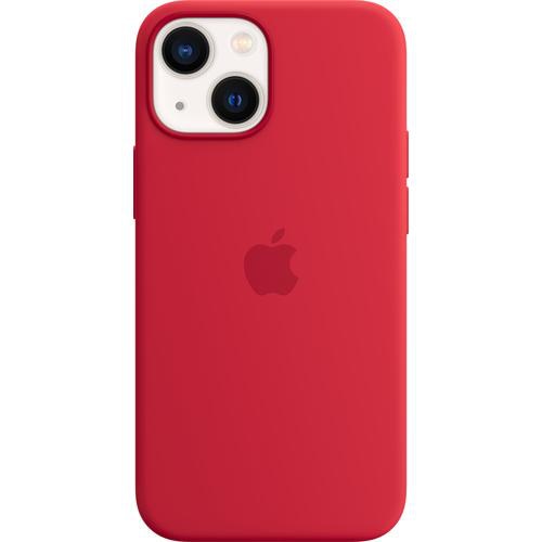 Apple iPhone 13 mini Silicone Case with MagSafe  (PRODUCT)RED
