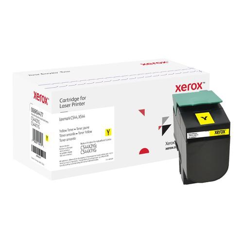 Everyday Yellow Toner compatible with Lexmark C544X2YG; C544X1YG
