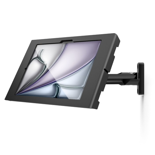 Compulocks iPad Air M2 11 (2024), Apex Enclosure Swing Wall Mount - Black