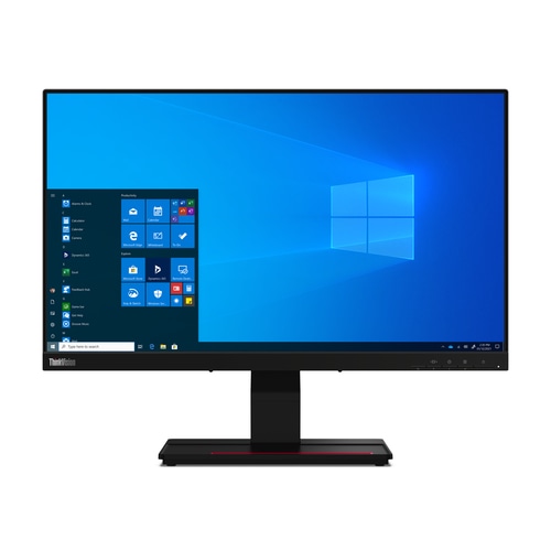Lenovo ThinkVision T24t-20 computer monitor 60.5 cm (23.8) 1920 x 1080 pixels Full HD LED Black