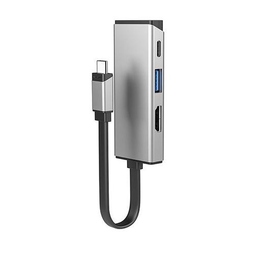 ALOGIC ULCHDACPD-SGR interface hub USB 3.2 Gen 1 (3.1 Gen 1) Type-C Silver