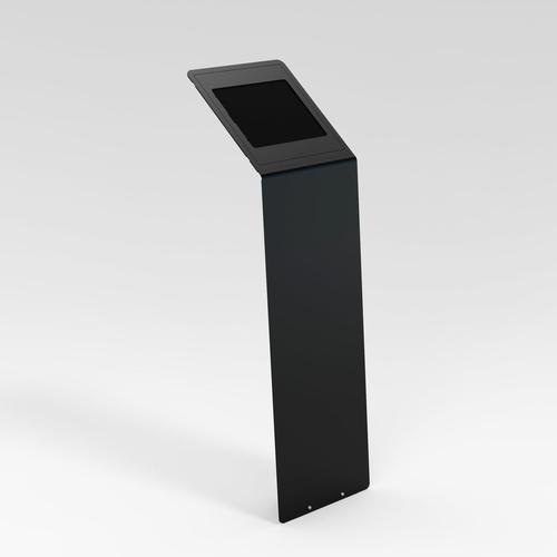 Bouncepad Wing Lite | Apple iPad Pro 4th and 5th Gen 12.9 (2020 - 2021) | Black | Exposed Front Camera and Home Button