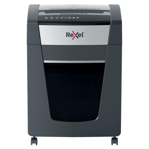 Rexel P515+ paper shredder Micro-cut shredding 55 dB Black