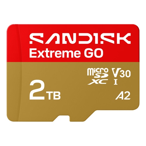 SanDisk Extreme GO 2 TB MicroSDXC UHS-I