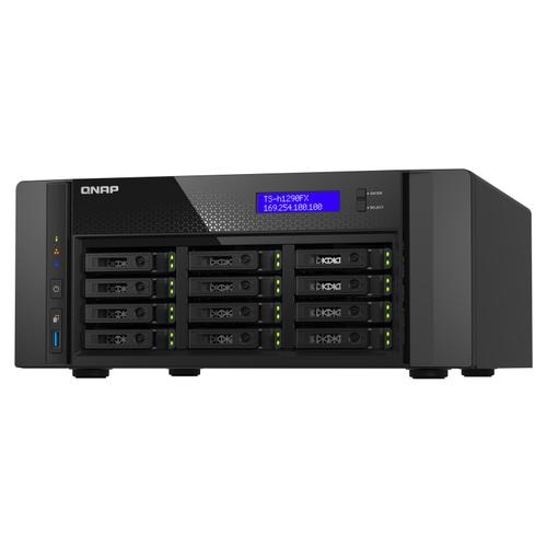 QNAP TS-h1290FX NAS Tower Ethernet LAN Black 7232P