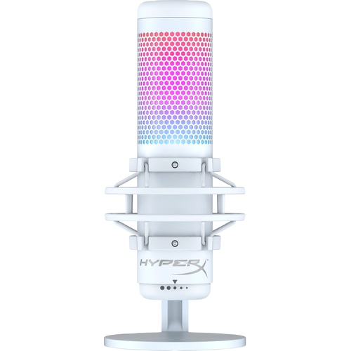 HyperX QuadCast S White PC microphone