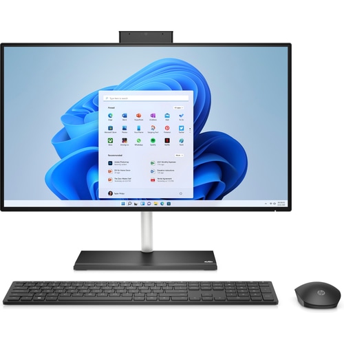 HP 24 -ck0000na AMD Ryzen 5 60.5 cm (23.8) 1920 x 1080 pixels 8 GB DDR4-SDRAM 256 GB SSD All-in-One PC Windows 11 Home Wi-Fi 5 (802.11ac) Black : HP All-in-One 24-ck0000na PC