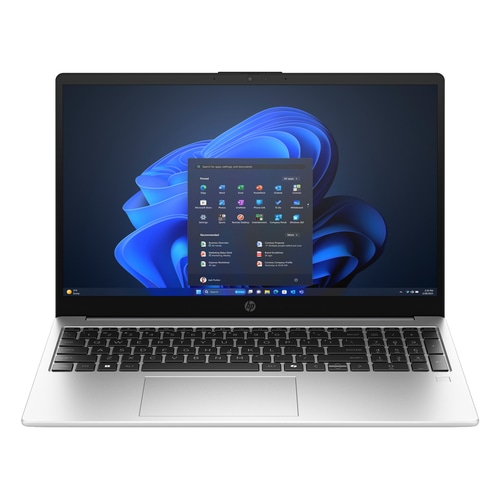 HP 250R G10 Intel Core 3 100U Laptop 39.6 cm (15.6) Full HD 16 GB DDR4-SDRAM 512 GB SSD Wi-Fi 6 (802.11ax) FreeDOS Silver