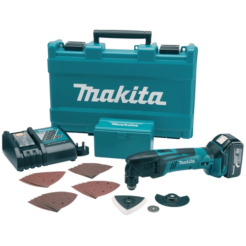 Makita DTM50RT1J1 oscillating multi-tool Black, Blue 20000 OPM