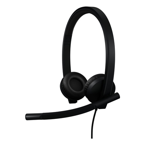 Logitech H570e Headset Wired Head-band Office/Call center USB Type-C Black