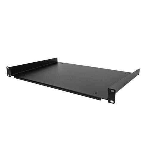 StarTech.com 1U Server Rack Shelf - Universal Rack Mount Cantilever Shelf for 19 Network Equipment Rack & Cabinet - Durable Design - Weight Capacity 55lb/25kg - 12 Deep Tray