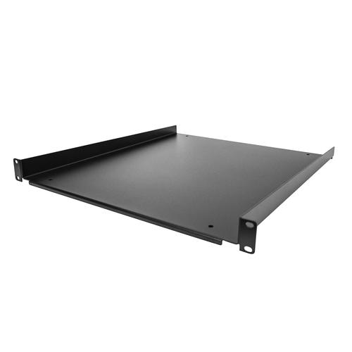 StarTech.com 1U Server Rack Shelf - Universal Rack Mount Cantilever Shelf for 19 Network Equipment Rack & Cabinet - Durable Design - Weight Capacity 55lb/25kg - 20 Deep Tray