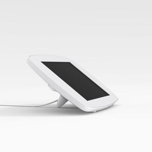 Bouncepad Lounge with Reinforced USB Cable | Samsung Galaxy Tab A8 10.5 (2021) | White | Exposed Front Camera and Home Button