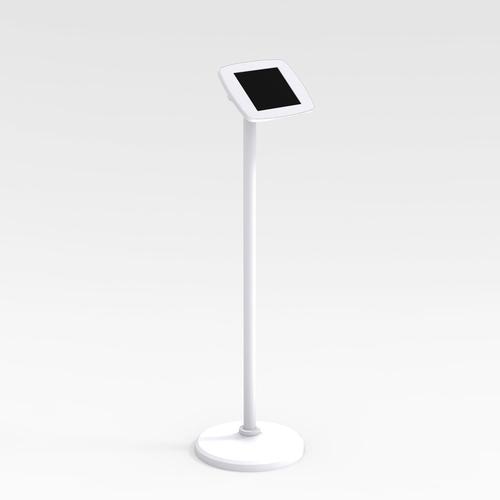 Bouncepad Floorstanding with USB Cable | Apple iPad Mini 6th Gen | White | Exposed Front Camera and Home Button
