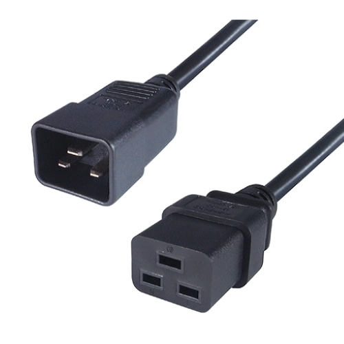 GroupGear 92-0375 power cable Black 7 m C20 coupler C19 coupler