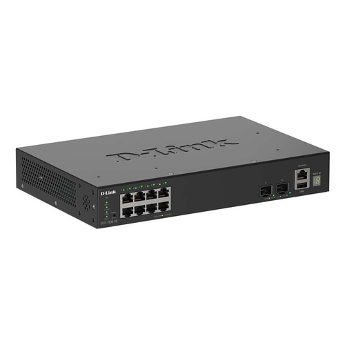 D-Link 10-Port Gigabit Stackable Smart Managed Switch with 2 x 10G SFP+ Ports
