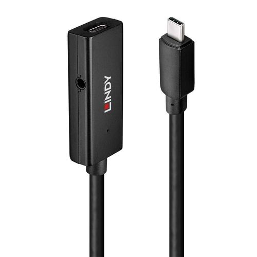 Lindy 43356 interface hub USB 3.2 Gen 1 (3.1 Gen 1) Type-C 5000 Mbit/s Black
