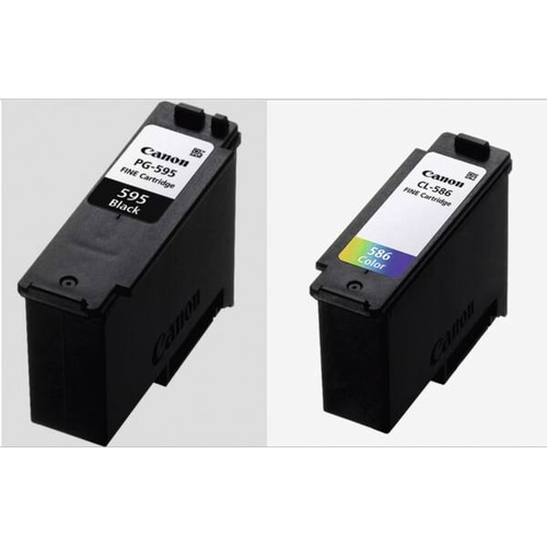 Canon PG595/CL586 PVP ink cartridge 2 pc(s) Original Black, Cyan, Magenta, Yellow