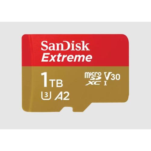 SanDisk Extreme 1024 GB MicroSDXC UHS-I Class 3