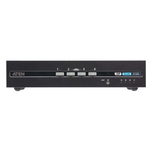 ATEN 4-Port USB DisplayPort Dual Display Secure KVM Switch (PSD PP v4.0 Compliant)