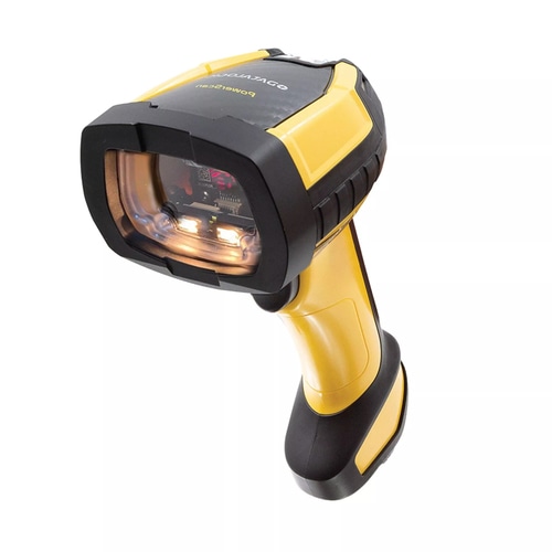 Datalogic PM9600-HP910RBK10 barcode reader Handheld bar code reader 1D/2D Laser Black, Yellow