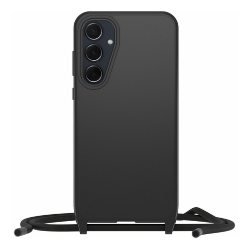 OtterBox React Series Necklace Case for Galaxy A35 5G, Black