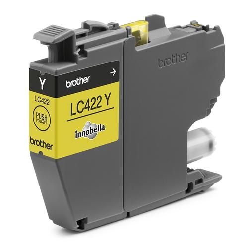Brother LC422Y ink cartridge 1 pc(s) Original Yellow