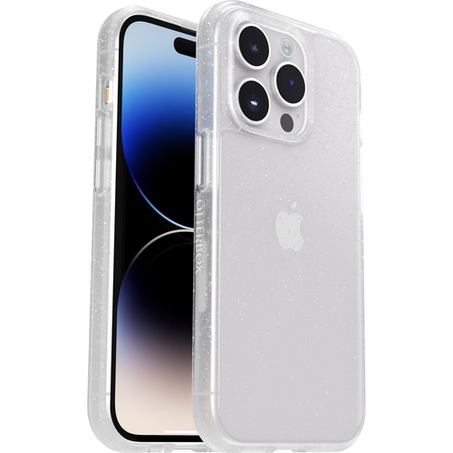 OtterBox React Case for iPhone 14 Pro Max, Shockproof, Drop proof, Ultra-Slim, Protective Thin Case, Tested to Military Standard, Antimicrobial Protection, Stardust
