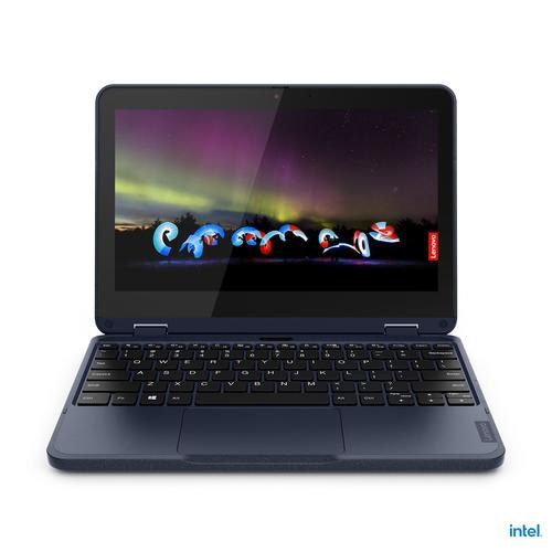 Lenovo 500w Gen 3 (Intel) N5100 Hybrid (2-in-1) 29.5 cm (11.6) Touchscreen HD Intel Celeron 4 GB LPDDR4x-SDRAM 128 GB SSD Wi-Fi 6 (802.11ax) Windows 11 Pro Blue