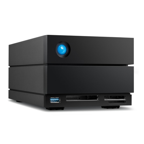 LaCie 2BIG DOCK disk array 40 TB Desktop Black
