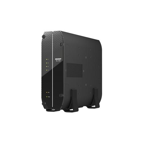 QNAP TS-410E NAS Tower Ethernet LAN Black J6412