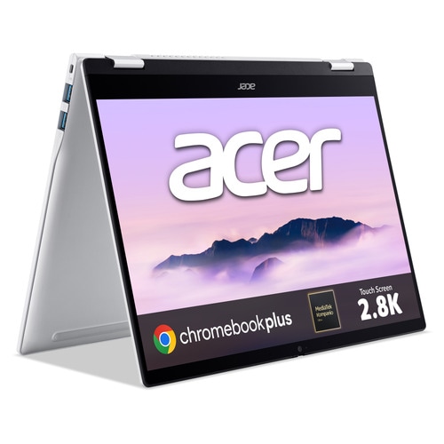 Acer Chromebook Enterprise 514 Plus Spin 514 convertible (CPE594-2N) - MediaTek Kompanio Ultra 910, 16GB RAM, 256GB, 14 2.8K touchscreen, Chrome OS