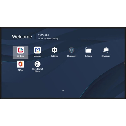 Viewsonic 50 4K Commercial Display with ProAV Integration