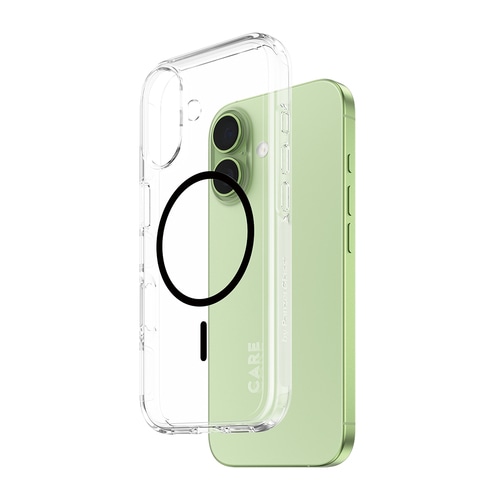 PanzerGlass CARE by  Flagship Case Transparent Urban Explorer w. Black MagSafe iPhone 17