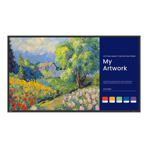 BenQ SL4304 Digital signage flat panel 109.2 cm (43) LCD 500 cd/m 4K Ultra HD Black Built-in processor Android