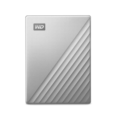 Western Digital My Passport WDBGKC0060BSL-WESN external hard drive 6 TB 2.5 USB Type-C 3.2 Gen 1 (3.1 Gen 1) Silver
