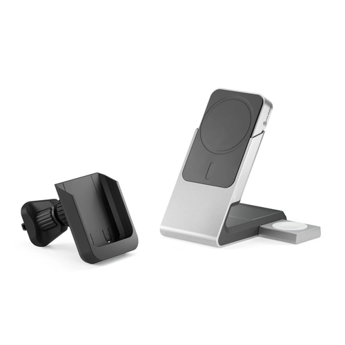 ALOGIC Matrix+ Flow 3-in-1 Charging Dock with Car Charger Cradle & Wireless Powerbank