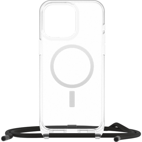 OtterBox React Series Necklace MagSafe for iPhone 15 Pro Max, Clear