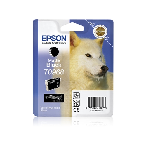 Epson T0968 ink cartridge 1 pc(s) Original Standard Yield Black