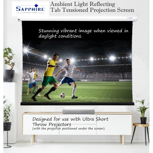Sapphire AV SETTS221WSF-ALR projection screen 2.54 m (100) 16:9