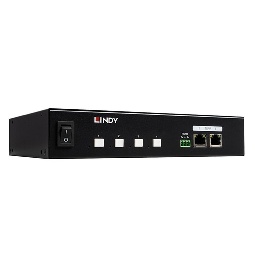 Lindy 32622 power distribution unit (PDU) 4 AC outlet(s) 1U Black