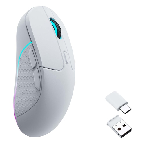 Keychron M3 mouse Gaming Right-hand RF Wireless + Bluetooth Optical 26000 DPI
