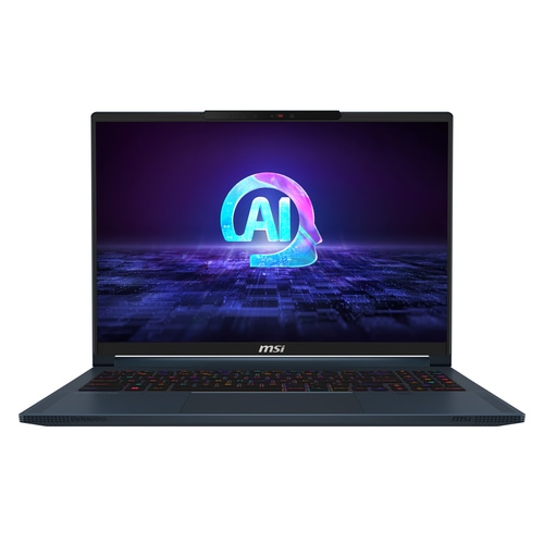 MSI Stealth 16 AI Studio A1VFG-002UK Intel Core Ultra 7 155H Laptop 40.6 cm (16) Quad HD+ 32 GB DDR5-SDRAM 1 TB SSD NVIDIA GeForce RTX 4060 Wi-Fi 7 (802.11be) Windows 11 Home Blue