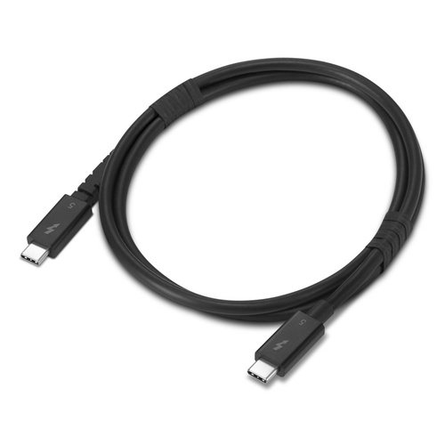 Lenovo 4X91U94411 Thunderbolt cable 1 m 80 Gbit/s Black