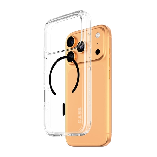 PanzerGlass CARE by  Flagship Case Transparent Urban Explorer w. Black MagSafe iPhone 17 Pro